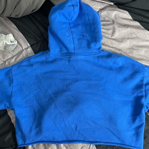 EMPIRE Cropped fleece hoodie - Picture 2 of 2